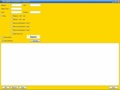 Screenshot of the application Multi File Renamer - #1