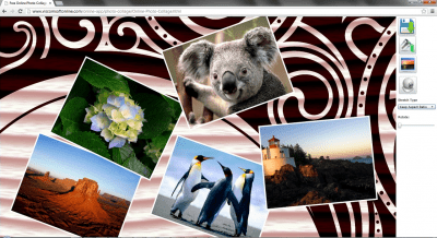 Screenshot of the application Free Photo Collage Maker - #1