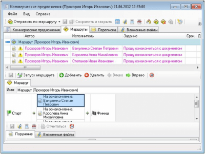 Screenshot of the application FossLook electronic document management platform - #14