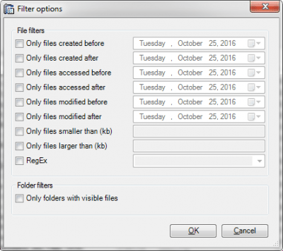 Screenshot of the application FolderUsage - #3