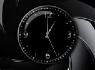 Screenshot of the application Stylish Clock Screensaver - #1