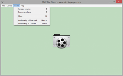 Screenshot of the application MKV File Player - #3