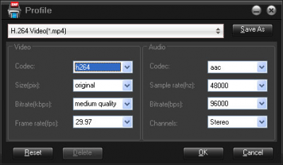 Screenshot of the application Aunsoft SWF Converter - #3