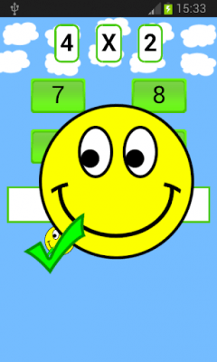 Screenshot of the application math multiplication games - #2