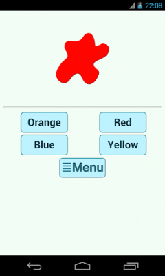 Screenshot of the application color games for kids - #2