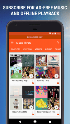 Screenshot of the application Google Play Music - #2