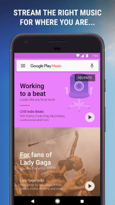 Screenshot of the application Google Play Music - #8