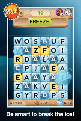 Screenshot of the application Letter Crush - #6