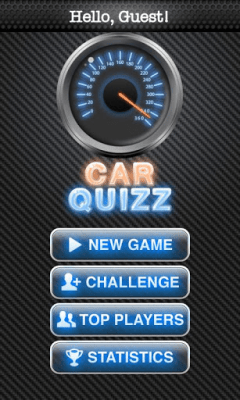 Screenshot of the application Auto Quiz - #1