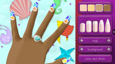 Screenshot of the application Nail Design - Game - #4