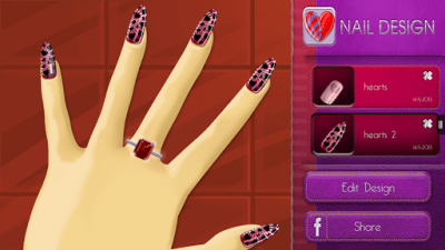 Screenshot of the application Nail Design - Game - #6