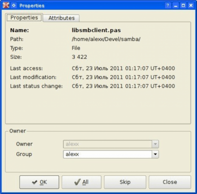 Screenshot of the application Double Commander Portable - #4