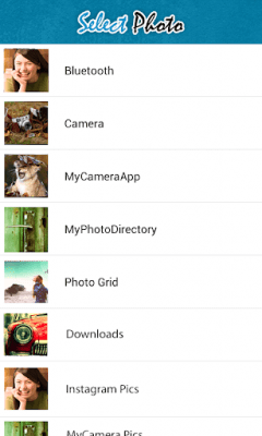 Screenshot of the application PhotoGrid - #4