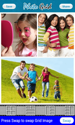 Screenshot of the application PhotoGrid - #5