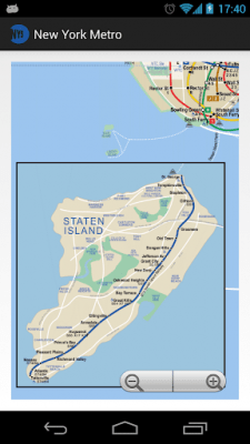 Screenshot of the application New York Metro/Subway - #2