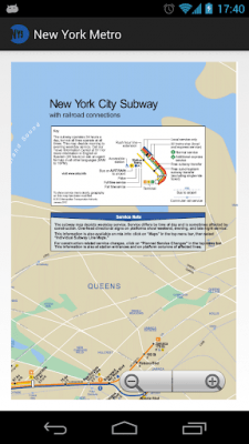 Screenshot of the application New York Metro/Subway - #3
