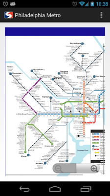 Screenshot of the application Philadelphia Metro - #4