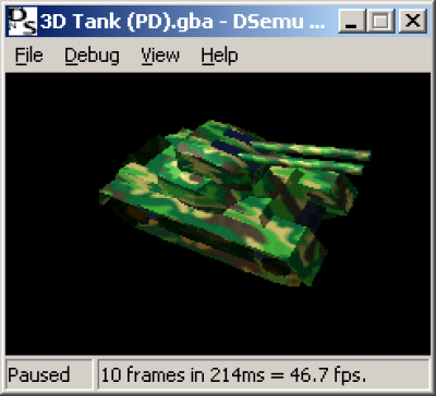 Screenshot of the application DSemu - #3