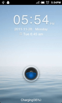 Screenshot of the application GO Locker Fourkey Theme - #1