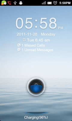 Screenshot of the application GO Locker Fourkey Theme - #4