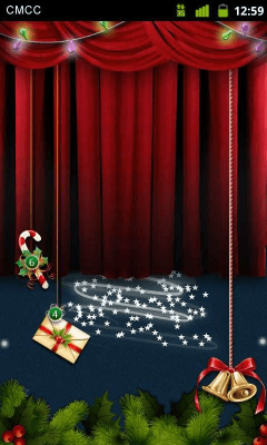 Screenshot of the application GO Locker Christmas Eve Theme - #3