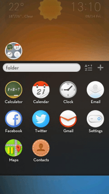 Screenshot of the application Mr.z GO Launcher Theme - #3
