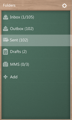 Screenshot of the application GO SMS Pro Z-My17h THEMEEX - #4