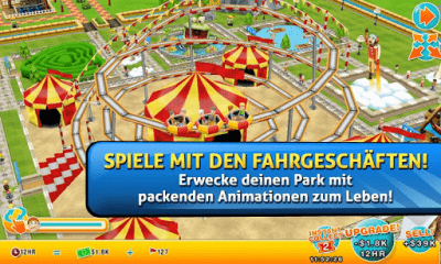 Screenshot of the application Theme Park - #2
