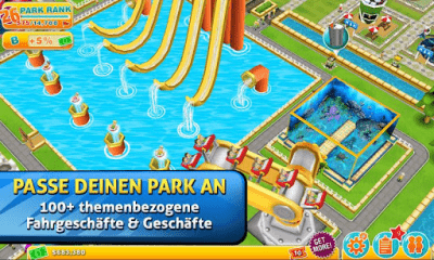Screenshot of the application Theme Park - #3