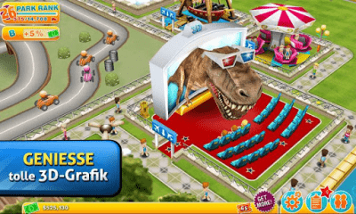Screenshot of the application Theme Park - #5