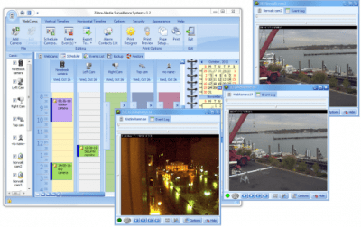 Screenshot of the application Zebra-Media Surveillance System - #1