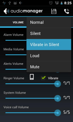 Screenshot of the application AM Skin: Android - #3