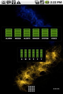 Screenshot of the application AM Skin: Neon Green - #1