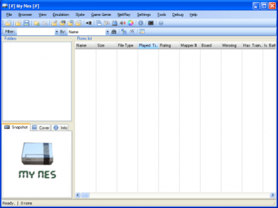 Screenshot of the application My Nes - #1