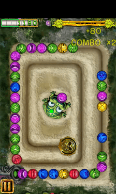 Screenshot of the application Monster Zuma - #12