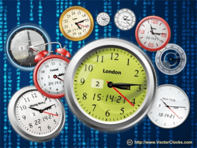 Screenshot of the application Vector Clocks - #1