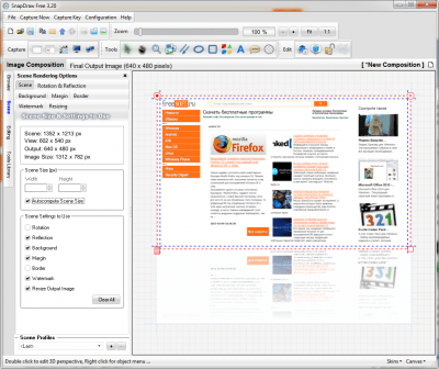 Screenshot of the application SnapDraw - #4