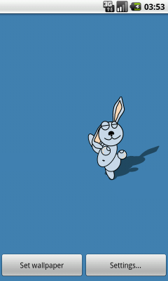 Screenshot of the application Rabbit Live Wallpaper HD for FREE - #1