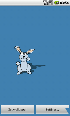 Screenshot of the application Rabbit Live Wallpaper HD for FREE - #2