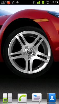 Screenshot of the application Car Wheel Live Wallpaper - #6