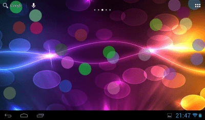 Screenshot of the application LWP circles - #6