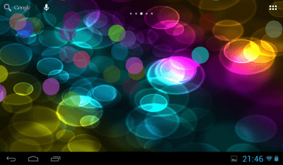 Screenshot of the application LWP circles - #10