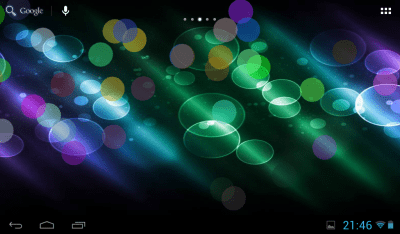 Screenshot of the application LWP circles - #11