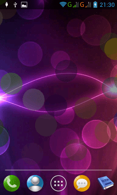 Screenshot of the application LWP circles - #13