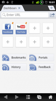 Screenshot of the application Ninesky browser - #2