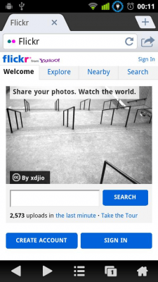 Screenshot of the application Ninesky browser - #3