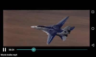 Screenshot of the application Simple MP4 Video Player - #12