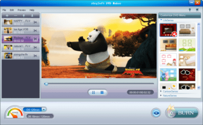 Screenshot of the application DVD Maker - #1