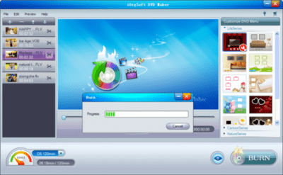 Screenshot of the application DVD Maker - #4