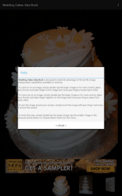 Screenshot of the application Wedding Cakes Idea Book - #13